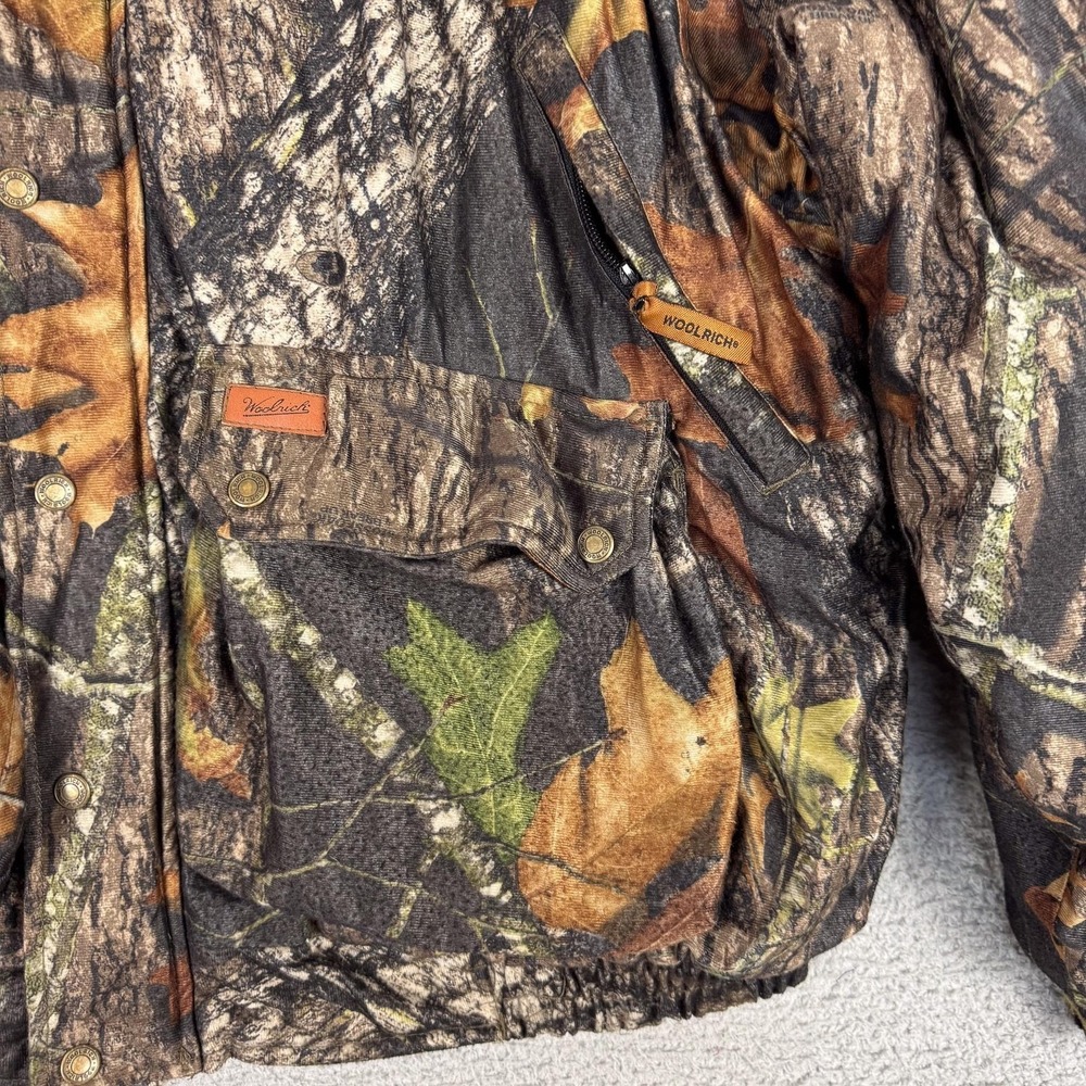 Woolrich Jacket Mens 2XL Mossy Oak BreakUp Camo Outdoor Hunting Quilted 5567WT - Picture 2 of 10
